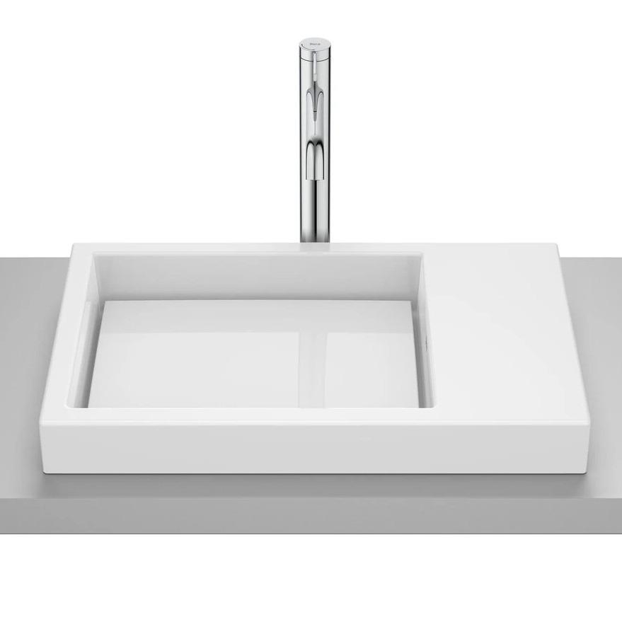 Умывальник врезной ROCA Horizon A32727500B 600x380x121 мм Белый (224239) - фото 2