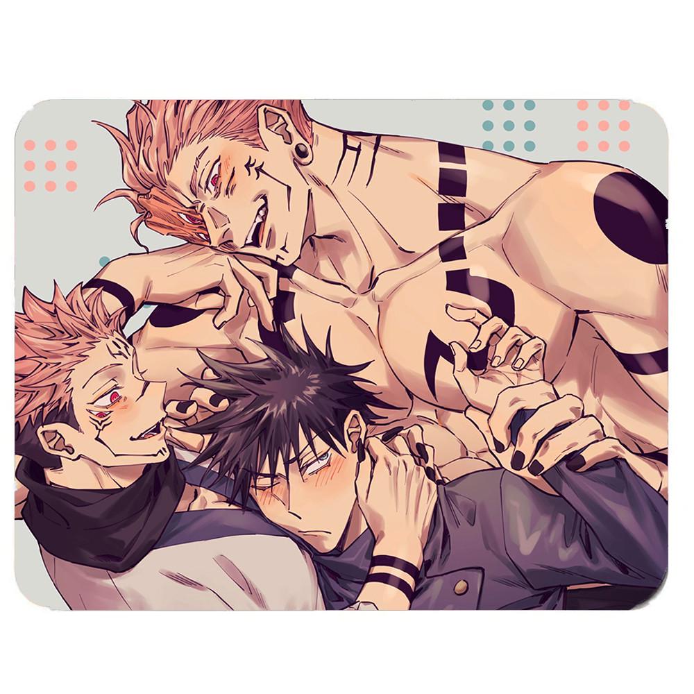 Коврик для мышек аниме Магическая битва 18х22 см (k270)