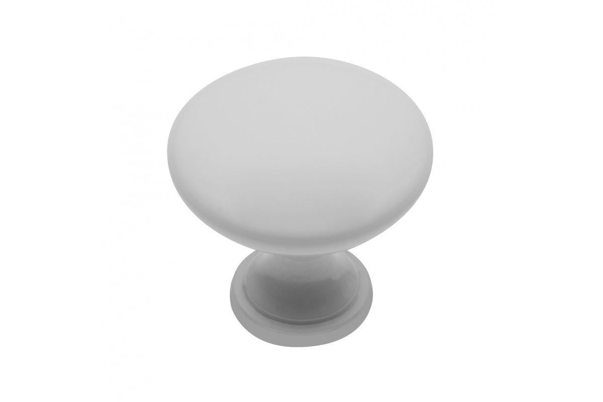 Мебельная ручка-кнопка GTV TERNI Белый (GZ-TERNI-1-10)