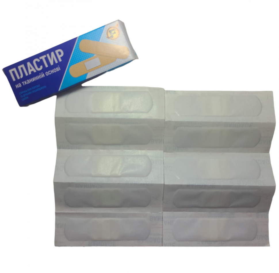 Набор пластырей на тканевой основе Furman 19x72 мм 10 шт. - фото 2 Набор пластырей на тканевой основе Furman 19x72 мм 10 шт. - фото 2