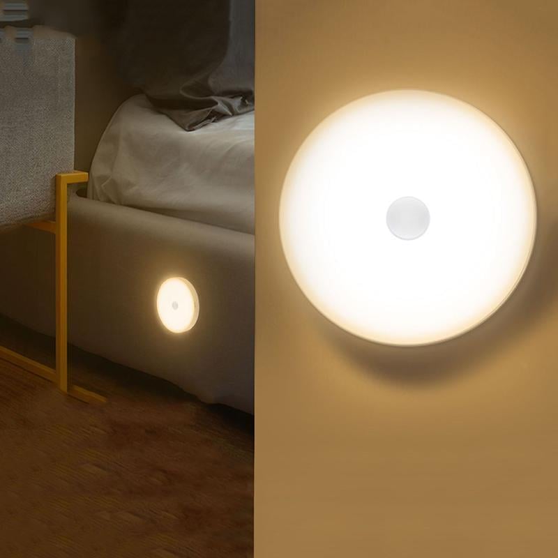 Світильник з датчиком руху акумуляторний 4 шт. Теплий білий (200711) - фото 5 Світильник з датчиком руху акумуляторний 4 шт. Теплий білий (200711) - фото 5