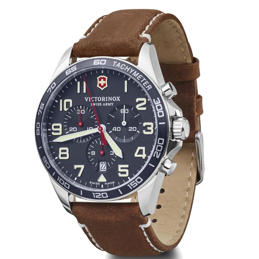 Наручний годинник чоловічий Victorinox Swiss Army Fieldforce Chrono кварцевий Silver (V241854) - фото 2 Наручний годинник чоловічий Victorinox Swiss Army Fieldforce Chrono кварцевий Silver (V241854) - фото 2