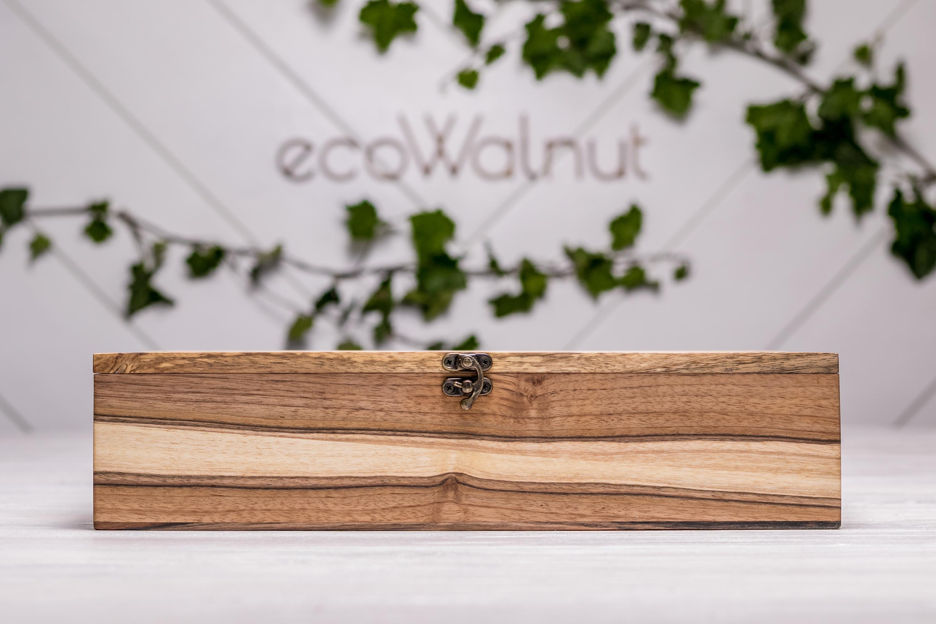 Коробочка/органайзер EcoWalnut для годинника з логотипом (EB-5.1) - фото 9