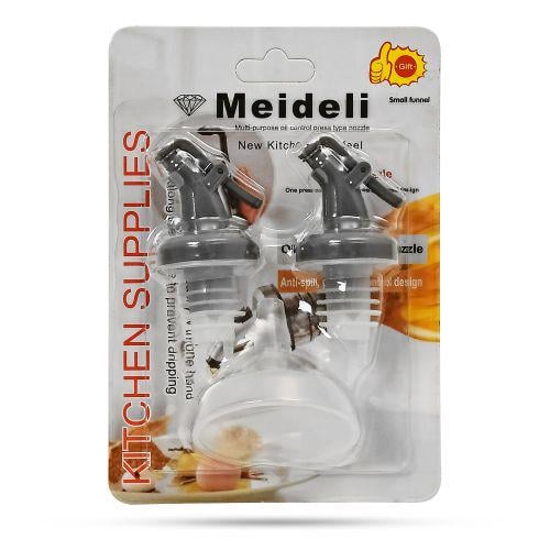 Диспенсер-пробка на бутылку с лейкой 3 пр. (29989) Диспенсер-пробка на бутылку с лейкой 3 пр. (29989)