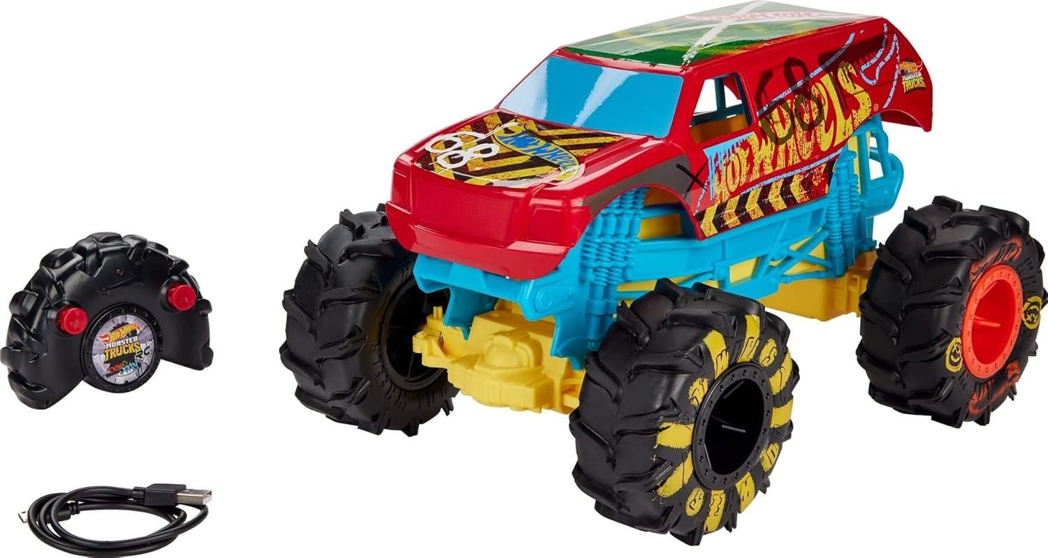 Автомобиль радиоуправляемый Hot Wheels Monster Trucks Remote (34322778)