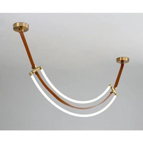 LED-люстра підвісна Valeso з силіконовим розсіювачем 4000К IP20 THD63856-1500 30W Коричневий (28685969)