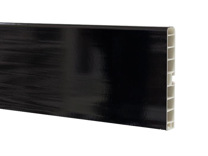 Планка цокольна Volpato 4000х100 мм Чорний глянцевий (25331836)