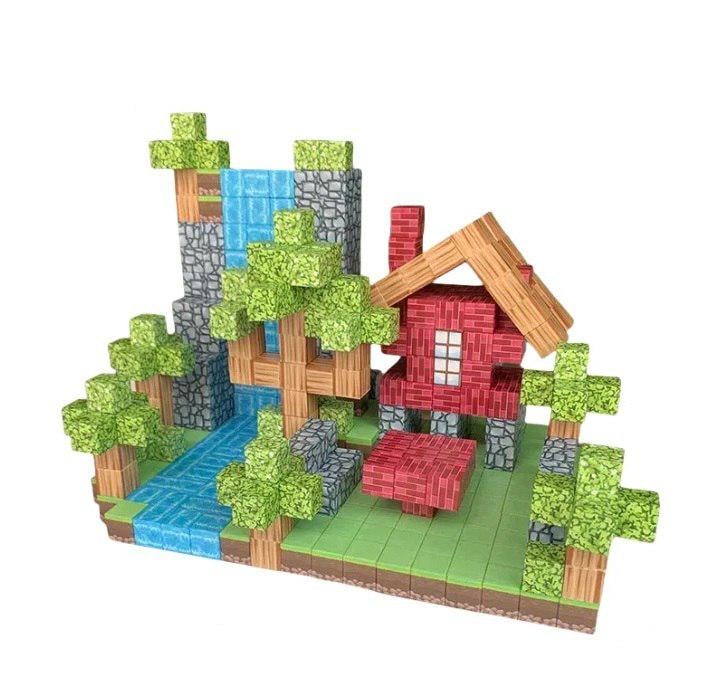 Конструктор магнітний Minecraft Minecraft Primitive Fores 214 деталей (28784604)