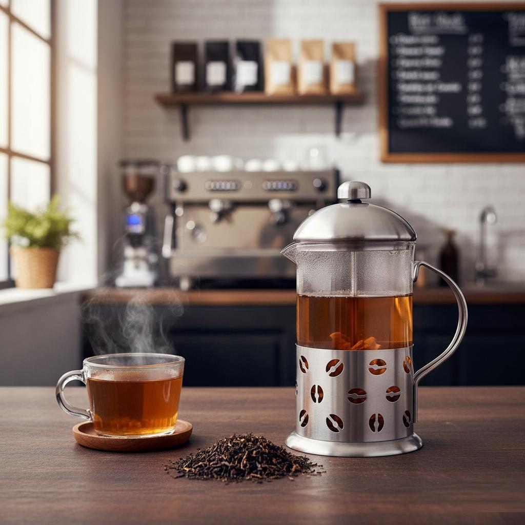 Заварник-пресс Mercury 0,6 л нержавеющая сталь (30593) - фото 2 Заварник-пресс Mercury 0,6 л нержавеющая сталь (30593) - фото 2