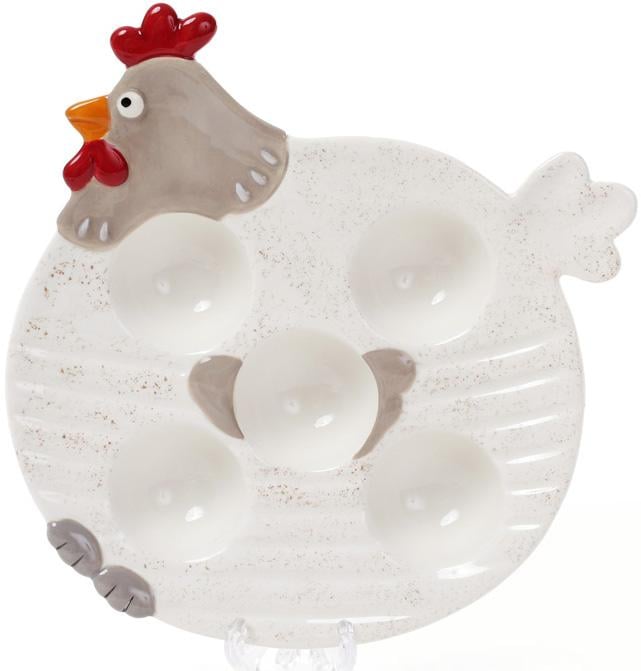Блюдо Курочка подставное для 5-ти яиц Ø 21 см (BD-834-740) Блюдо Курочка подставное для 5-ти яиц Ø 21 см (BD-834-740)