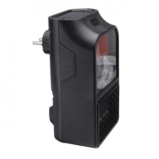 Портативный тепловентилятор электрический Flame Heater Warmer с имитацией пламени