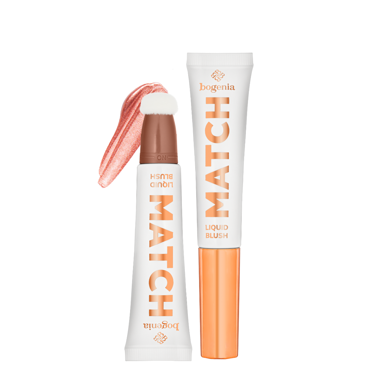 Румяна для лица жидкие Bogenia Match Liquid Blush BG636 006 Терракотовый перламутровый