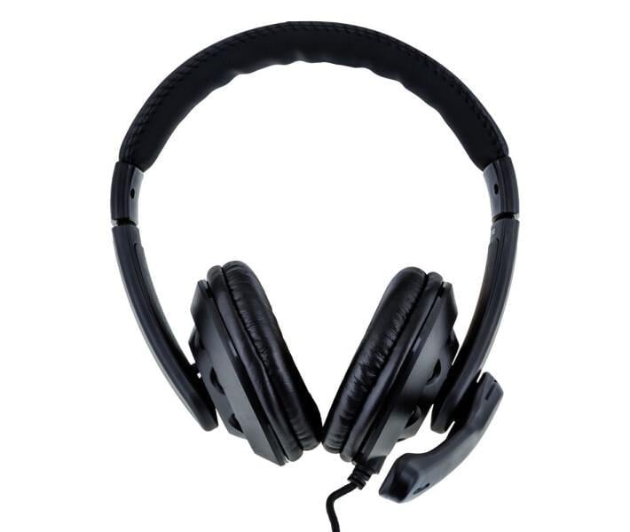Наушники игровые XPRO BO102 Amusement с микрофоном и регулировкой высоты Черный (23709-01_299)