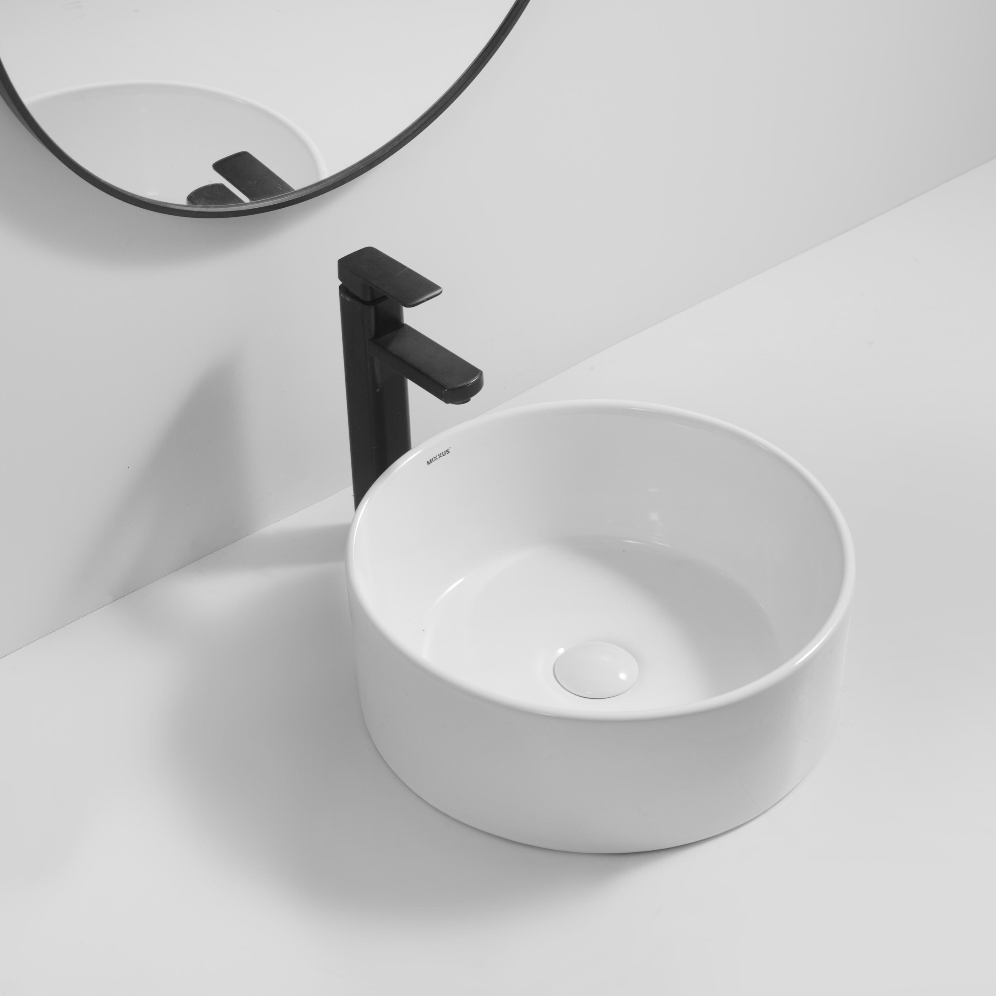 Раковина накладная MIXXUS Premium TOPPER-0103 400х400х150 мм (MP6529) - фото 3 Раковина накладная MIXXUS Premium TOPPER-0103 400х400х150 мм (MP6529) - фото 3