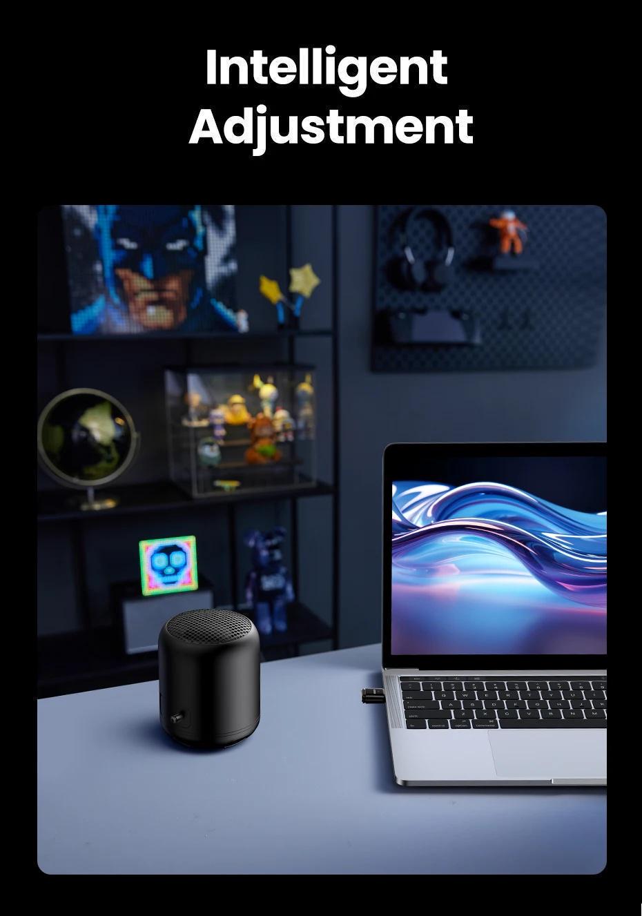 Передавач аудіо Ugreen Bluetooth 5.3 PS5 PS4 Чорний (15765) - фото 6