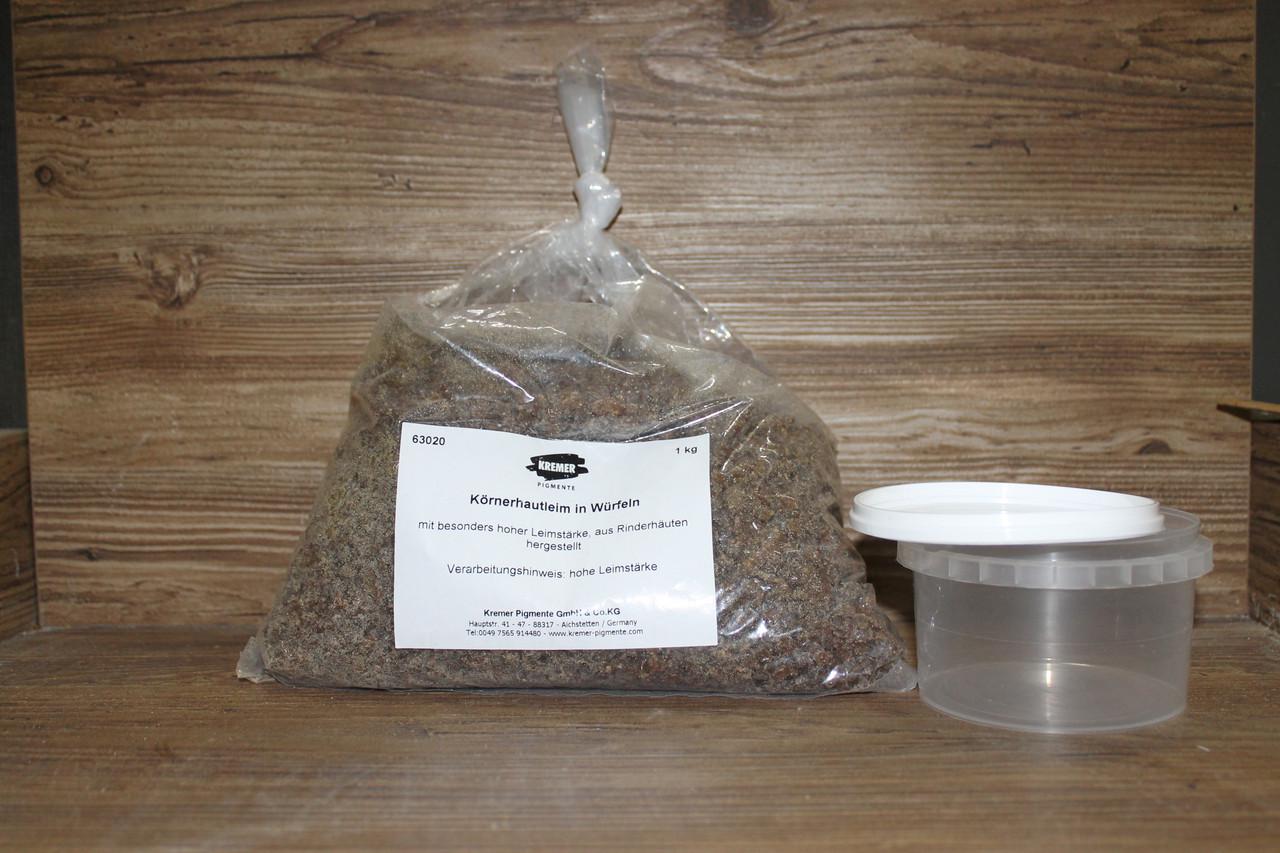 Клей мездровый из шкур буйвола Kremer Pigment кубики 100 г