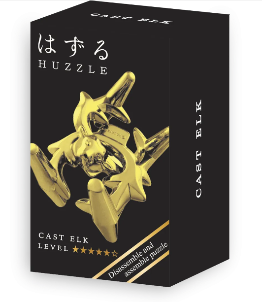 Головоломка для дорослих HUZZLE Hanayama Amour Gold 5 рівень (515180)