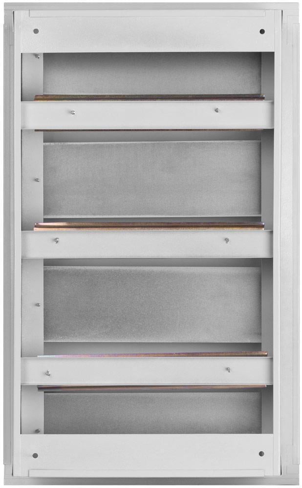 Щит розподільний E.NEXT e.mbox.stand.w.36.z 36 модулів IP30 вбудований із замком металевий 465х260х120 мм (s0100026) - фото 3