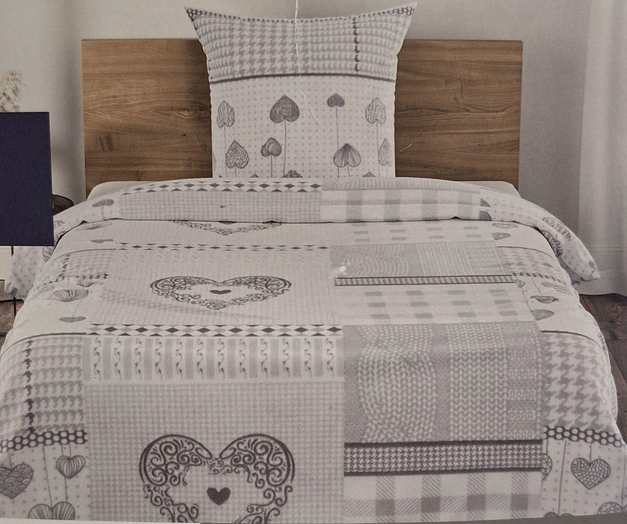 Пододеяло Livarno Home из флиса 135х200 см и наволочка 80х80 см (1331)