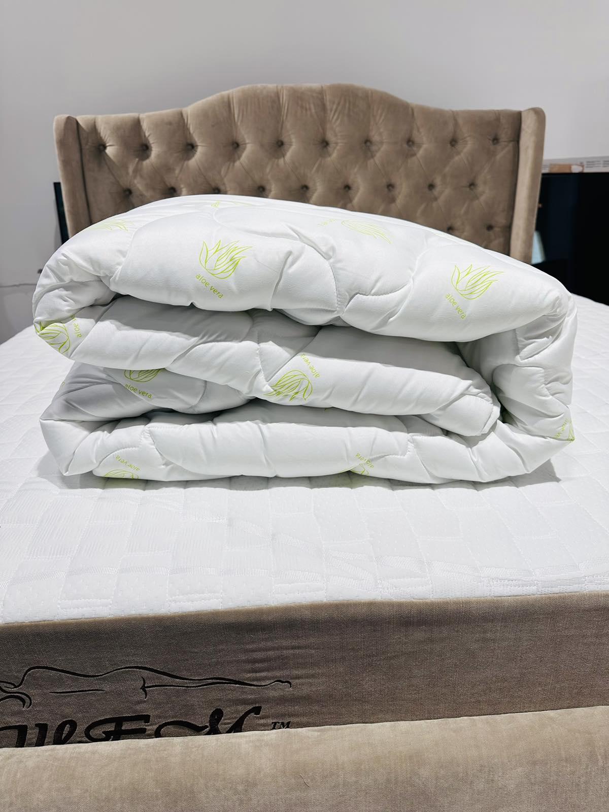 Одеяло зимнее ШЭМ Алое Вера полуторная 145х210 см Белый (2000000003825) - фото 5 Одеяло зимнее ШЭМ Алое Вера полуторная 145х210 см Белый (2000000003825) - фото 5