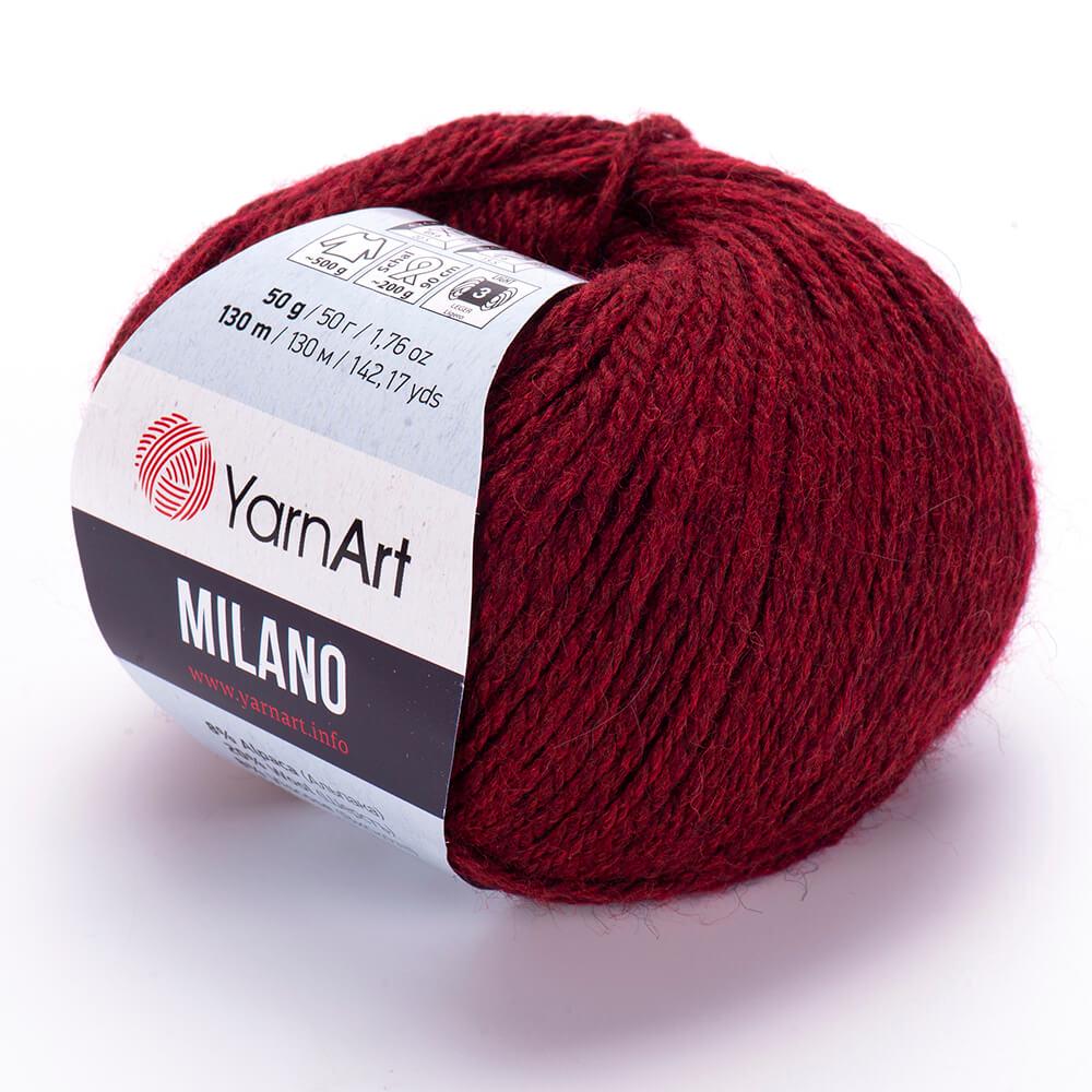 Пряжа YarnArt Milano 856 Бордо (6143)