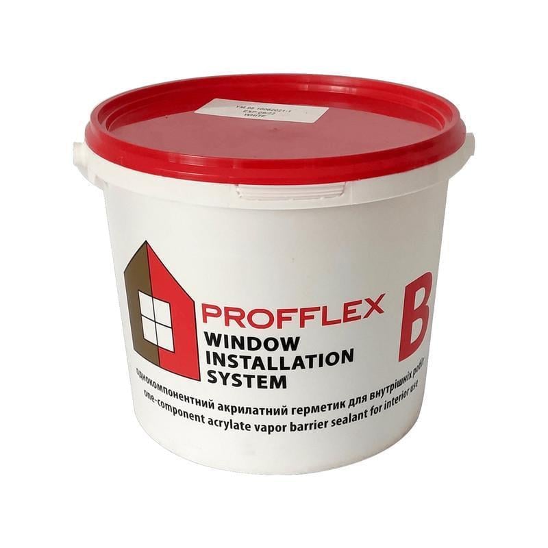 Герметик-мастика для внутренних работ Soudal Profflex B полиакрилат 7 кг Белый (00002TP000000B7000)