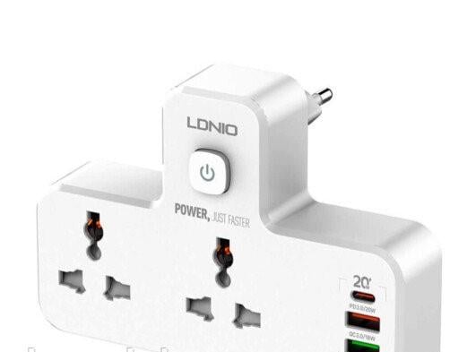 Сетевой удлинитель Ldnio SC2311 2 USB + 1 Type-C Сетевой удлинитель Ldnio SC2311 2 USB + 1 Type-C