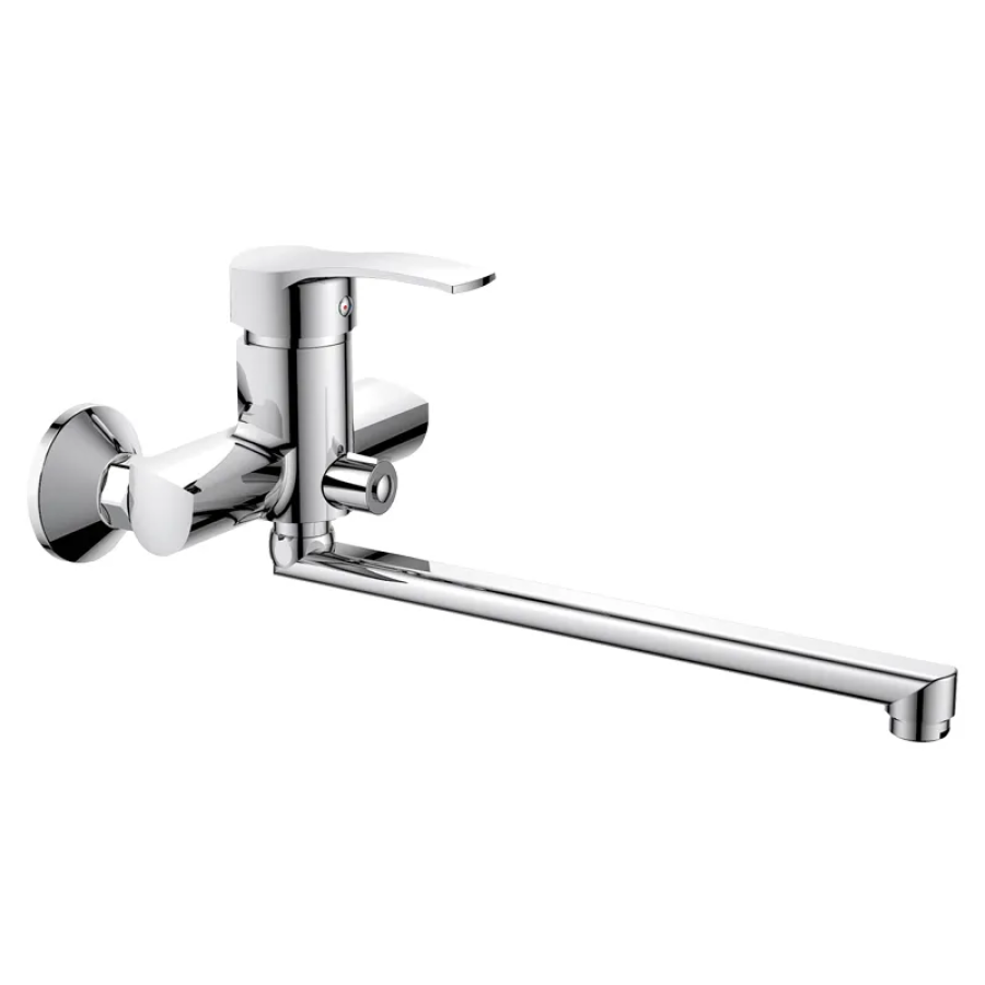 Смеситель для ванной однорычажный Haiba Onix 006 Chrome (HB0320)