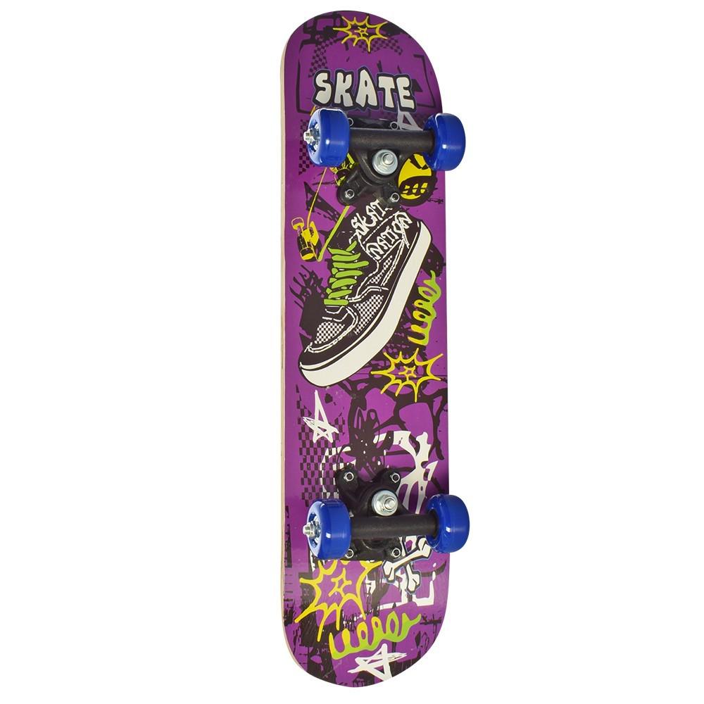 Скейтборд детский Purple Skate 43 см