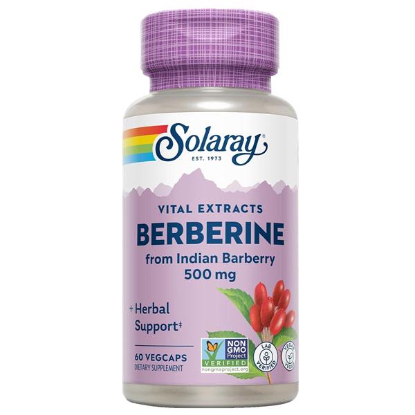 Барбарис Solaray Berberine 500 mg 60 Veg Caps (SOR-47705)