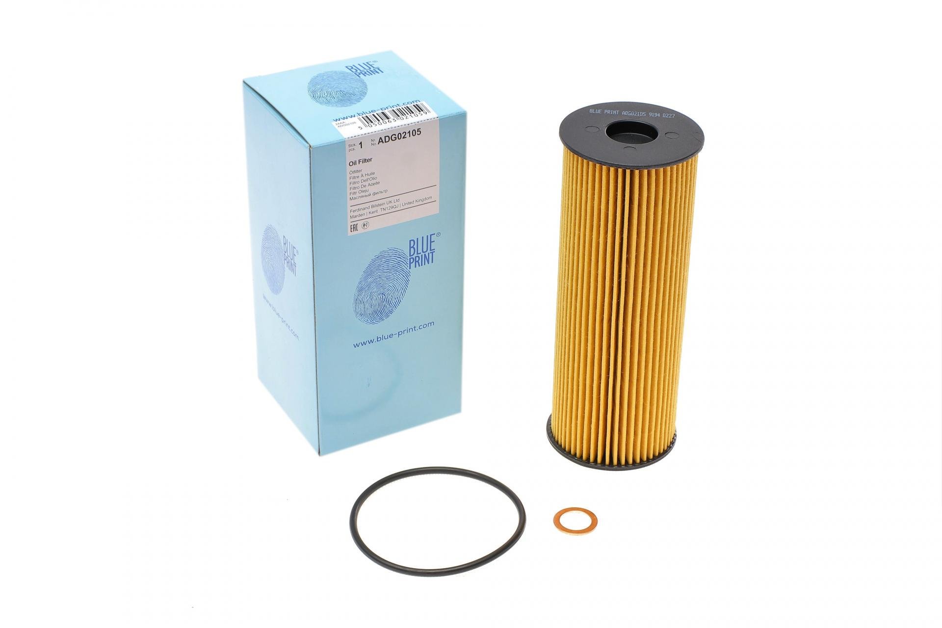 Фильтр масляный BLUE PRINT для MB W124 280E/W124 300-24V 89- (ADG02105)