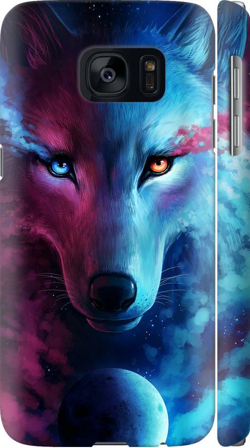 Чехол на Samsung Galaxy S7 G930F Арт-волк (3999c-106-42517) Чехол на Samsung Galaxy S7 G930F Арт-волк (3999c-106-42517)
