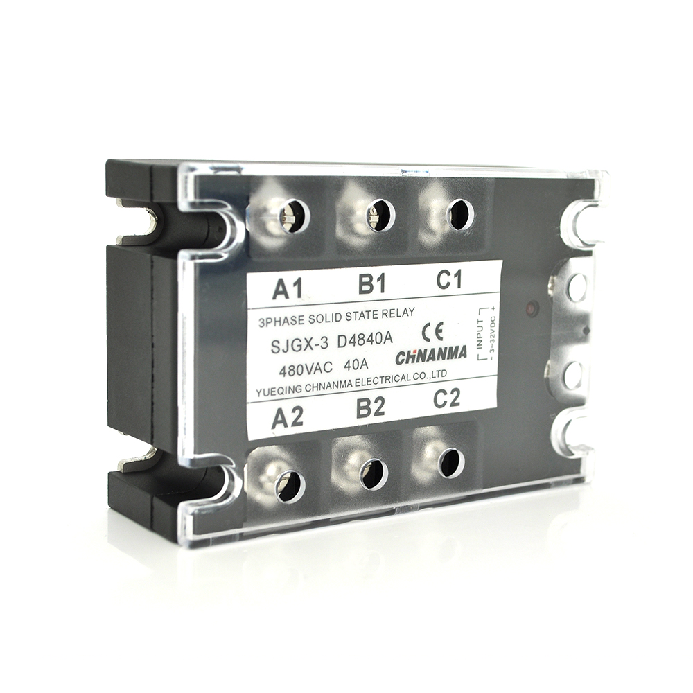 Реле трьохфазне твердотільне SSR/SJGX-3 D4840A напівпровідниковий (YUT_V6650)