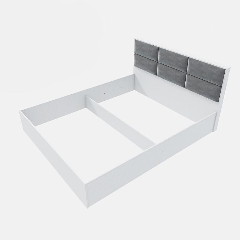 Ліжко двоспальне Еверест Лайт-1400 Каркас 150х211,5х94 см Німфєя альба (15424) Ліжко двоспальне Еверест Лайт-1400 Каркас 150х211,5х94 см Німфєя альба (15424)