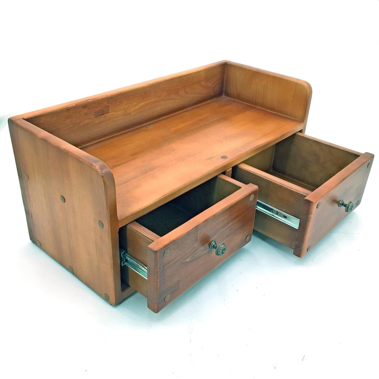 Полка настольная из дерева Риддер макоре (ПСТ/000826)