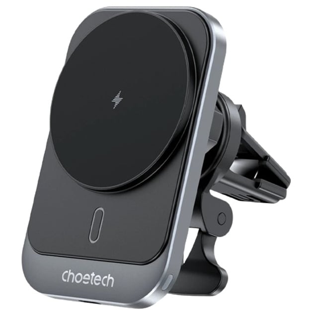 Зарядний пристрій автомобільний Choetech T206-F 15W магнітний PD3.0 QC3.0 USB-C Black (634152)