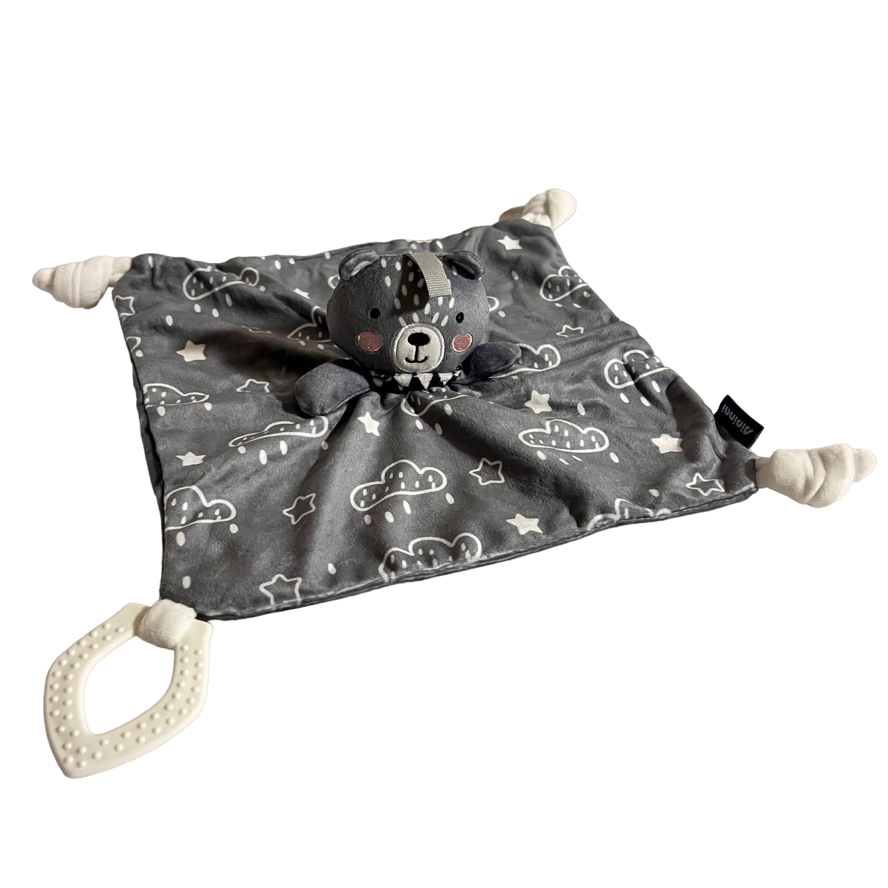 Іграшка комфортер сплюшка з прорізувачем Ведмедик (84895)