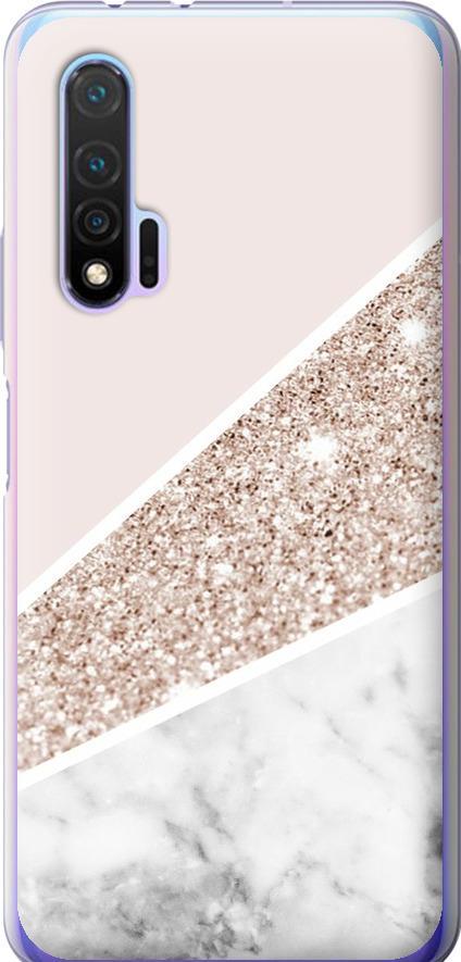 Чехол на Huawei Nova 6 Пастельный мрамор (4342u-1821-42517)