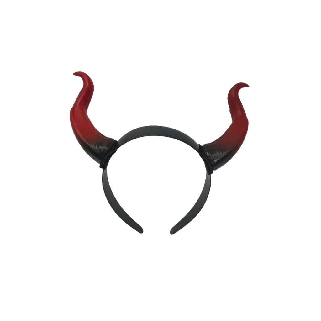 Обруч Рога на Хэллоуин One size Черно-красный (98688) Обруч Рога на Хэллоуин One size Черно-красный (98688)