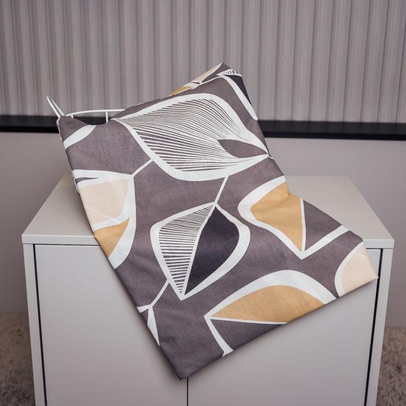 Пододеяльник бязь-голд полуторный Серый (10860)