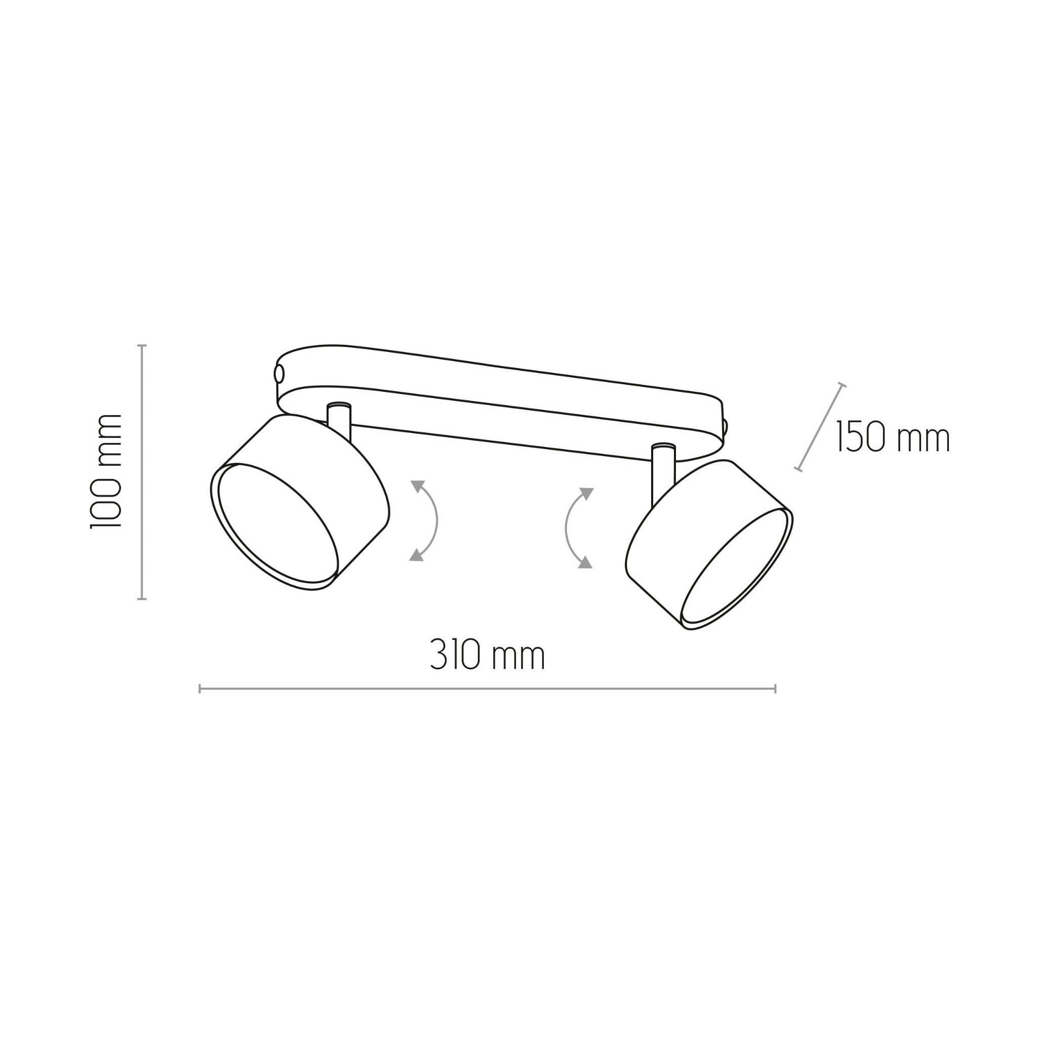 Спот TK Lighting Clark 3403 - фото 4