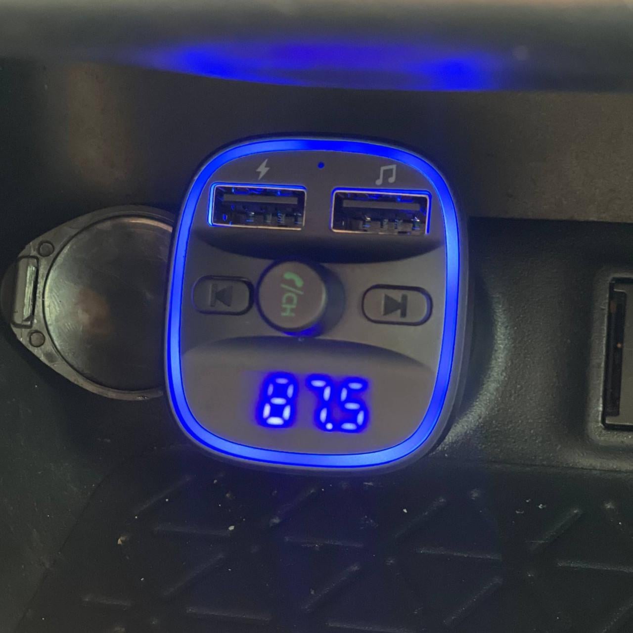 Модулятор для автомобиля с bluetooth 3в1 - фото 7
