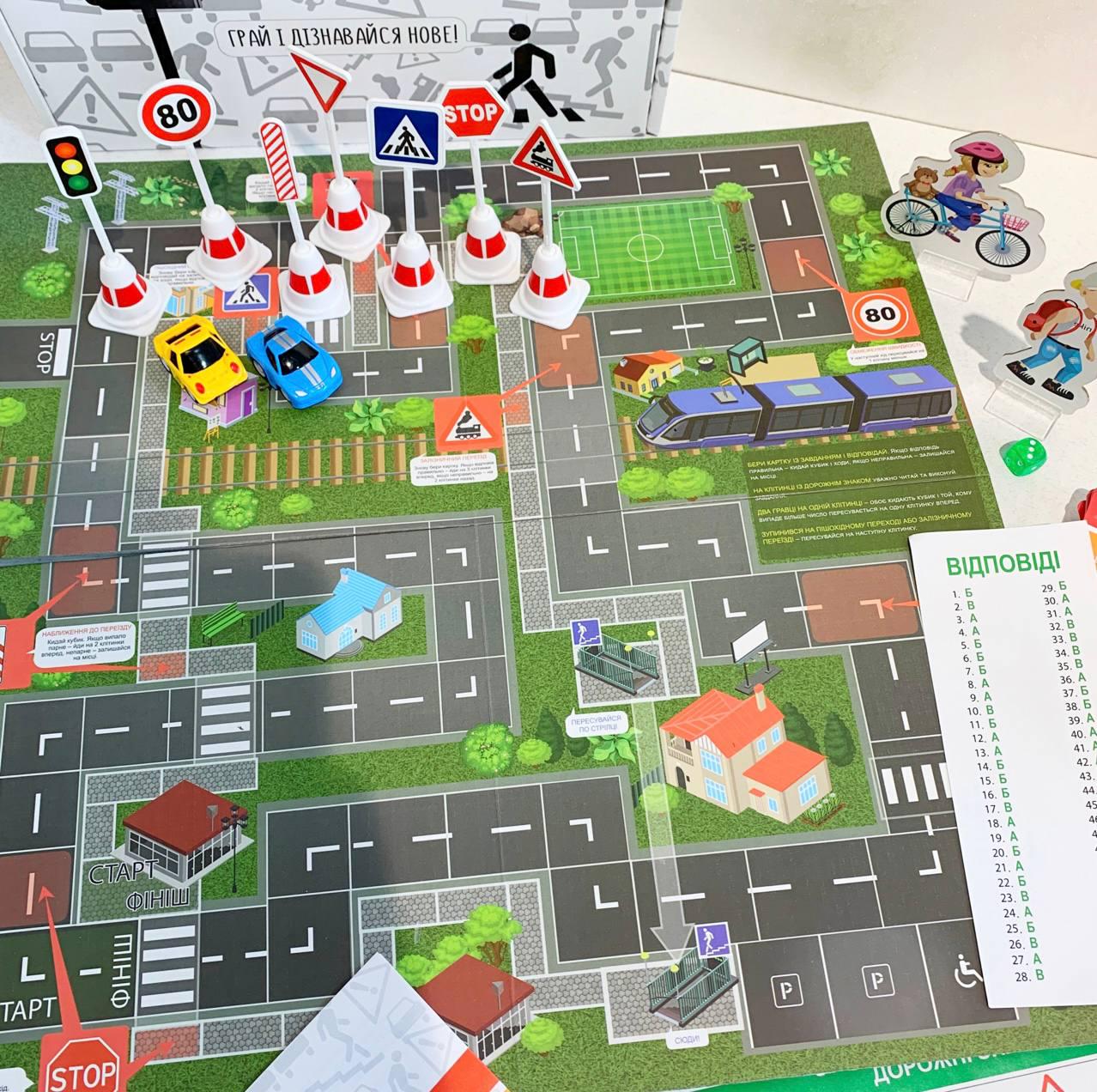 Настольная игра Дорожные знаки (111291) - фото 2