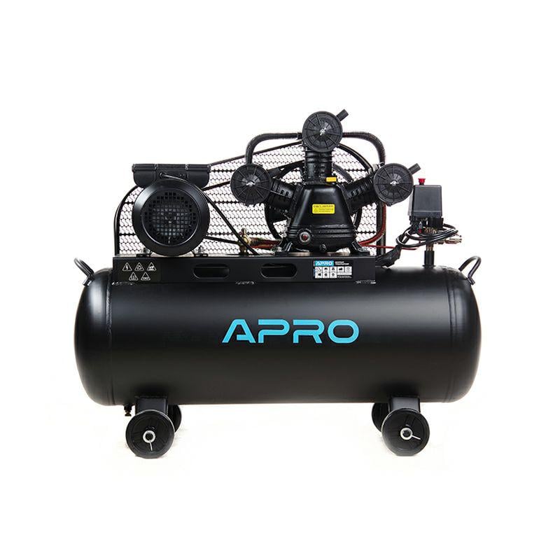 Компресор трьохциліндровий пасовий OFBD-100X 8Бар 3.0кВт 530 л/хв 100 л з оливою 0,8 л (26318083)