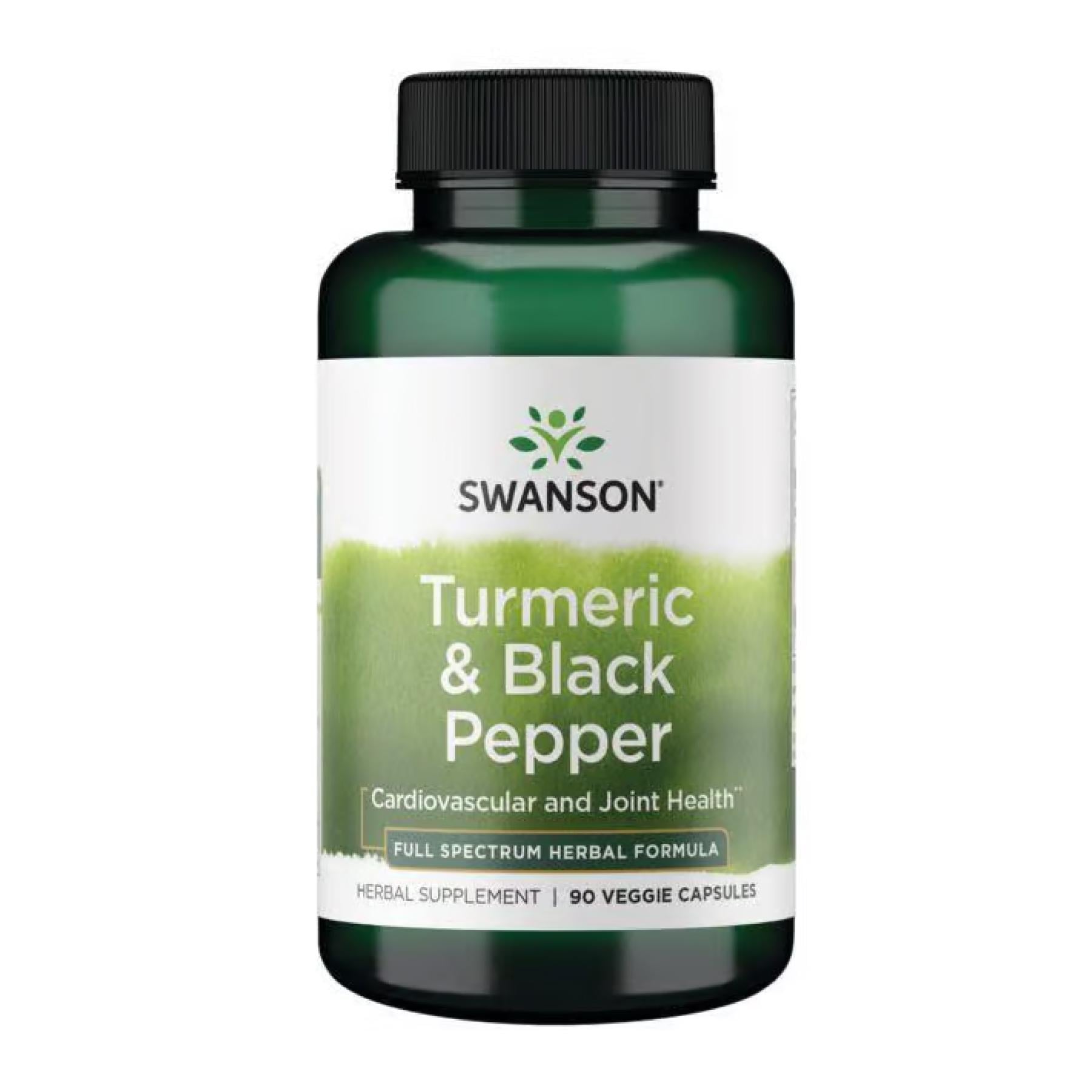 Натуральна добавка Turmeric & Black Pepper 90 vcaps (2023-10-2740)