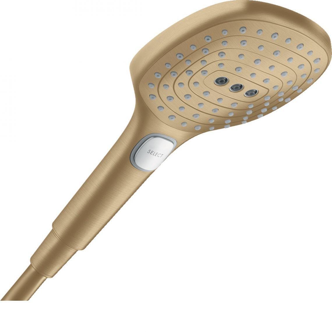 Лейка для душа Hansgrohe Raindance Select E 3jet 120 мм Бронзовый (26520140)