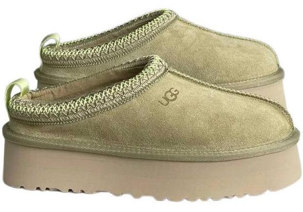 Уггі жіночі UGG Tazz Platform Light Green р. 41 Зелений (28033)