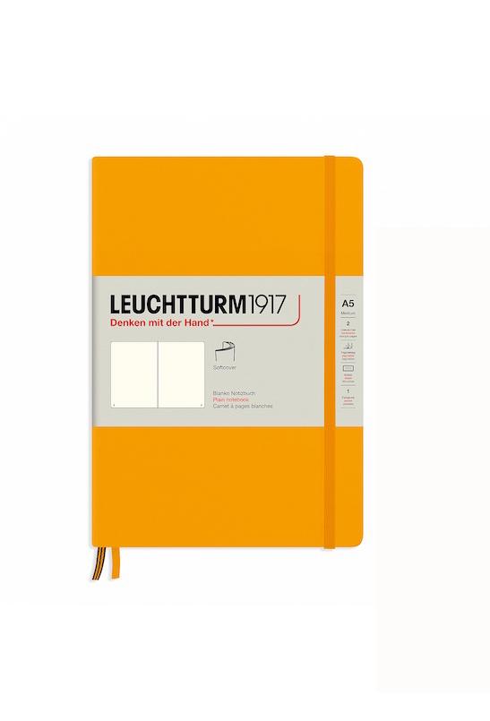 Блокнот Leuchtturm1917 Rising Colours средний мягкий переплет чистые листы Rising Sun (363402)