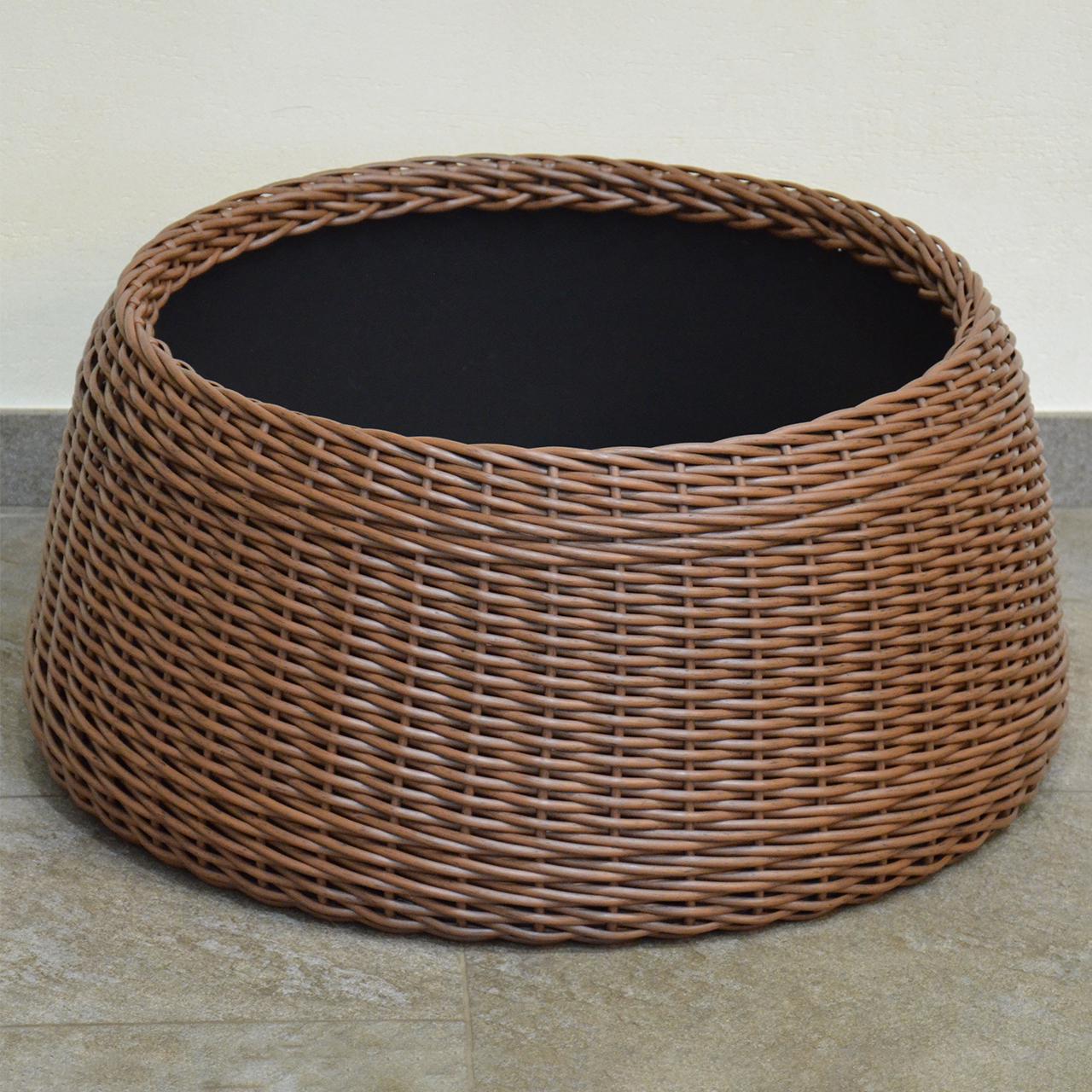 Подставка-юбка под елку плетеная из шт.учного ротанга/ручной работы XL Молочный шоколад (23380179) - фото 7 Подставка-юбка под елку плетеная из шт.учного ротанга/ручной работы XL Молочный шоколад (23380179) - фото 7