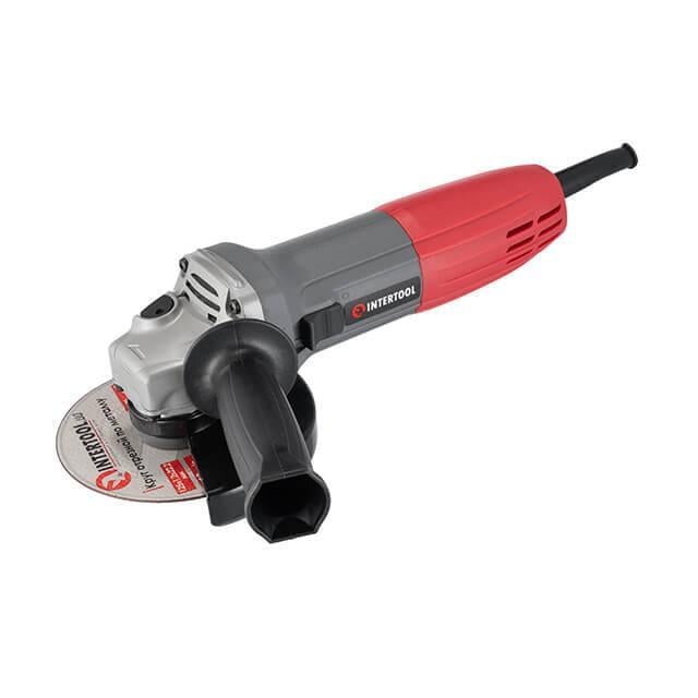 Шлифмашина угловая Intertool DT-0267 0,86 кВт 11000 об/мин 125 мм
